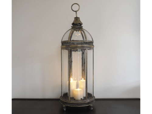 Medium Lantern Vintage Candle Holder