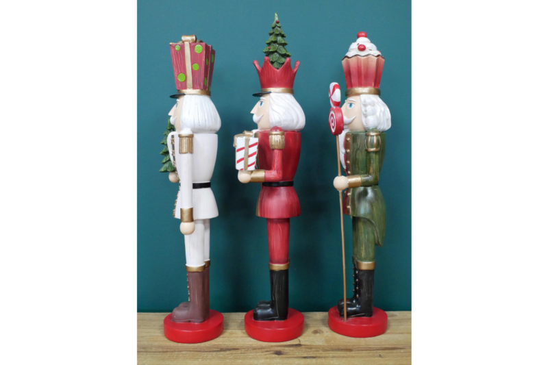 Set of Three Christmas Nutcrackers Copperwood Home