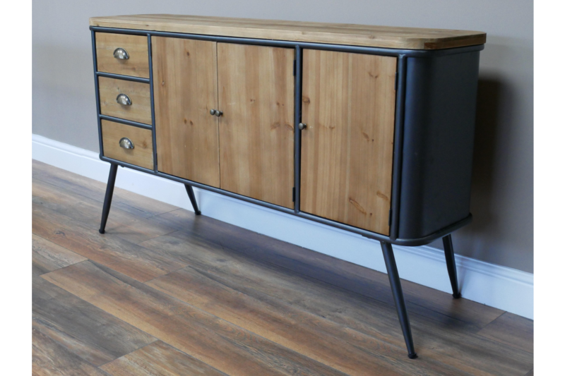 Munroe Vintage Style Sideboard Copperwood Home
